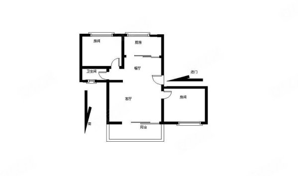 颐和华城多层三楼得房率高房型正气全明南北通
