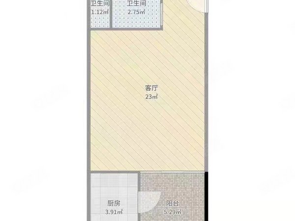 郑州郑东新区新东站片中晟新天地国际广场精装修一室一厅 康宁街地铁