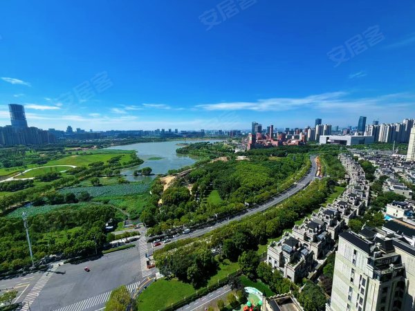 湖景实拍！全屋定制_自住装修_雍锦半岛_3室2卫106平米