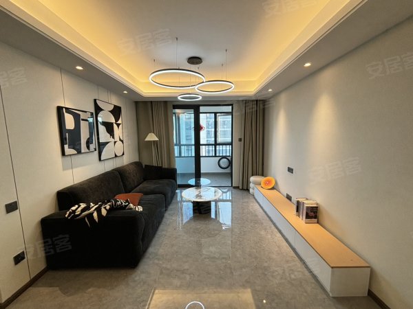 中央空调带地暖_滨语听湖_家电齐全_采光好_电梯房