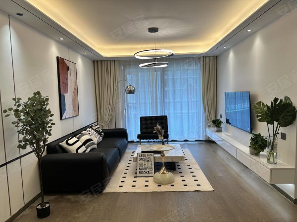 滨湖印现在简约风押一付一可短租中央空调加暖气拎包入住随时看房