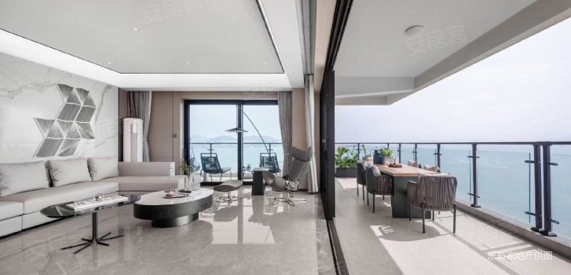 270度转角阳台,全面海景,震撼发布,沿海美阳台,十里银滩
