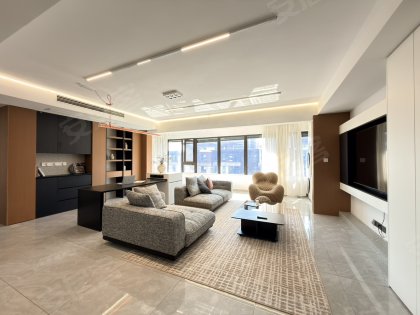 洋房_私户雍华府大横厅现代风_精装170平_全屋定制_可月付