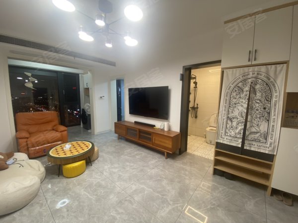正大广场_上海城市_精装一室一厅_中央空调_全屋定制家具