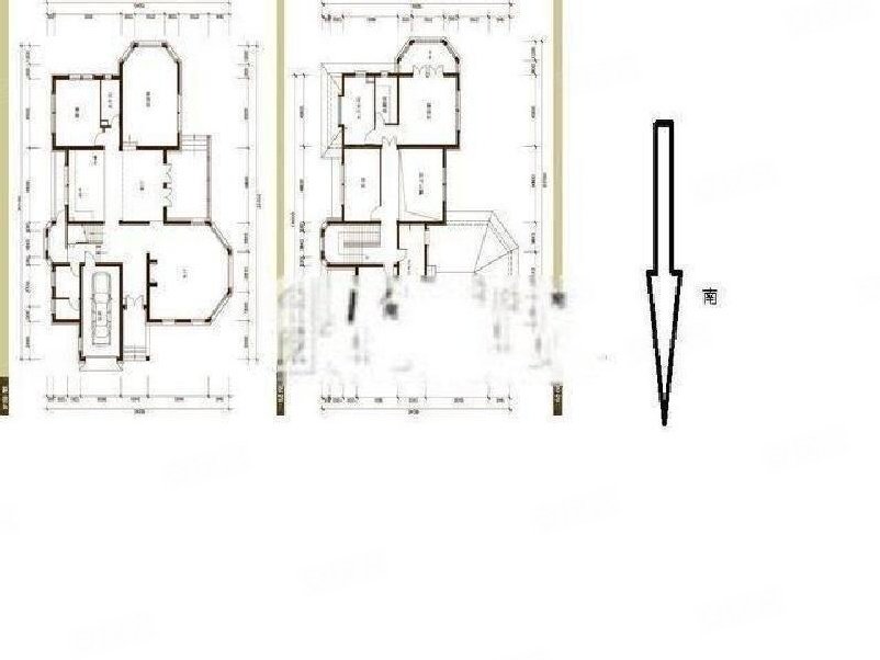 北进门南花园,碧云别墅(南区)二手房,3600万,4室2厅,3卫,401平米-上海