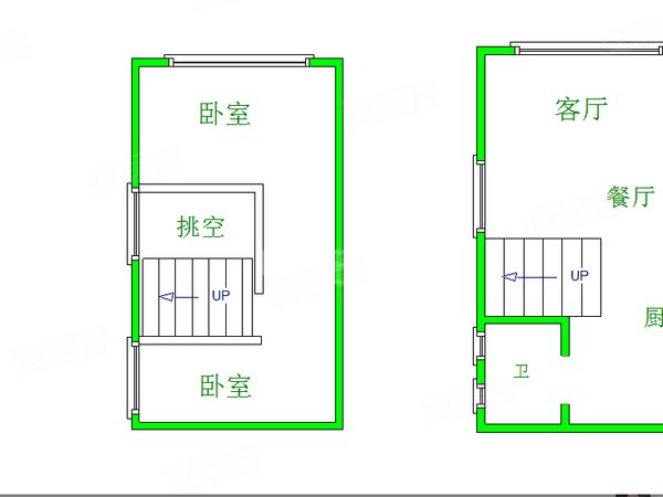上下两层奥体中心浪潮省立医院拎包入住看房方便
