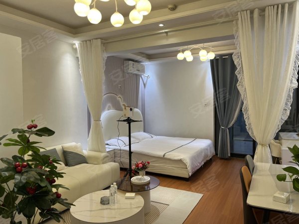 实拍_省立医院南区旁安粮城市广场一室一厅出租_随时看房有钥匙