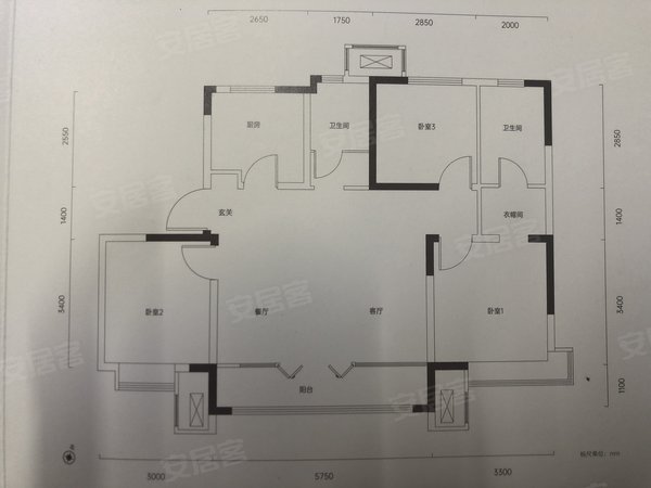 天津静海团泊镇鸿坤理想城澜境东苑鸿坤理想城 3室2厅2卫 精装修电梯