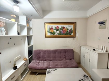 十里庙地铁口_丰盛华庭_精装修_一室一厅_拎包入住_相中可谈