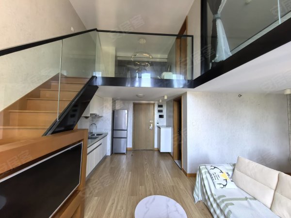 合肥壹号院(商住楼)__复式_1室1厅1卫_精装修_拎包入住