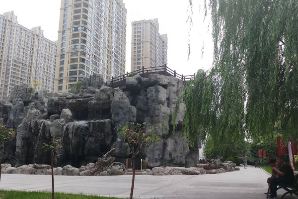 石家庄泰丰观湖小区外来人口_石家庄万达小区图片(2)