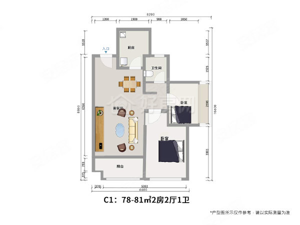 深铁阅山境精装2房 实图实景 有多套户型对比,南山租房-深圳58安居客