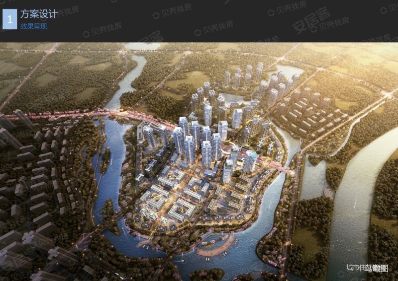 天府新区 滨江郦城中日康养成四代建筑