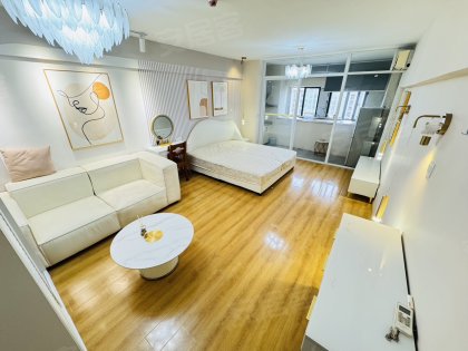 中环城精装一室一厅公寓！客卧分离！押一付一民用水电！多套可选