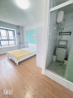 磨店附近主卧带独立卫洗衣机出租付一押一拎包入住无中介F可短租