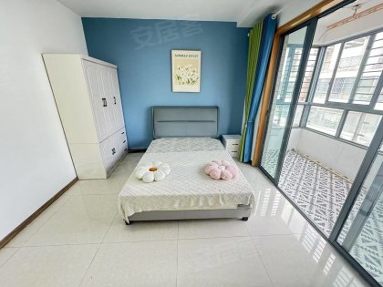徽贵苑带阳台_可月付短租_民水电带燃气_近方圆荟金融港会展