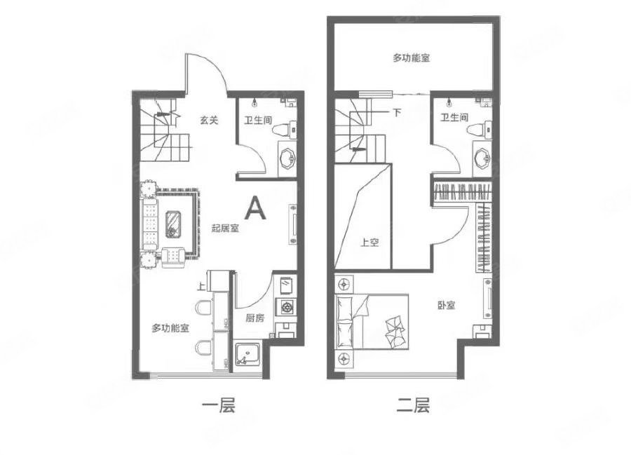 崂山区石老人公寓loft~1号地铁科技旁~鲁商蓝岸丽舍,鲁商蓝岸丽舍