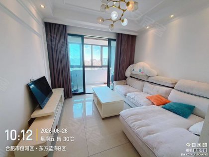 东方蓝海两房_居家配置楼下一号线云谷路地铁拎包入住