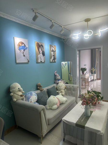 大东门步行街，来安花园，恒盛豪庭，精装一室一厅