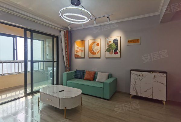 沪上人家两室一厅_中建智立方_唯美创想城_黄河路地铁口