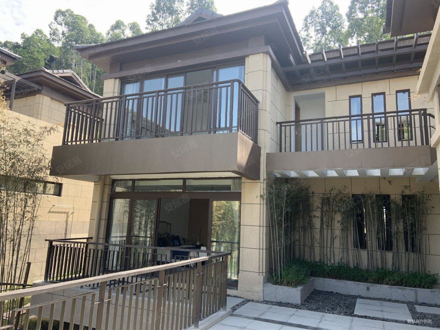 长泰独栋温泉别墅,有天有地,在家享受泡温泉