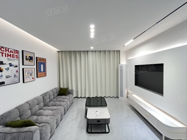 云川雅筑_全屋定制三室_客厅带柜机_大连路_南翔汽车城_国轩
