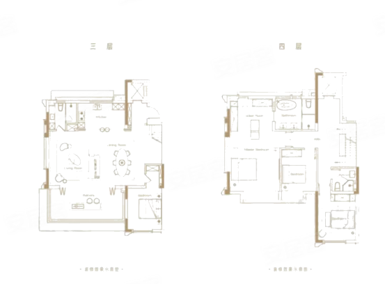 绿地锦天府(别墅)4室2厅2卫281㎡南832万