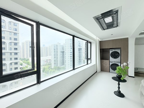 滨湖铂悦天汇横厅大平层可月付现代极简风边户南北通透全景落地窗