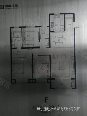 户型 单价12800起,国赫天玺二手房,166万,3室2厅,2卫,136平米-石家庄