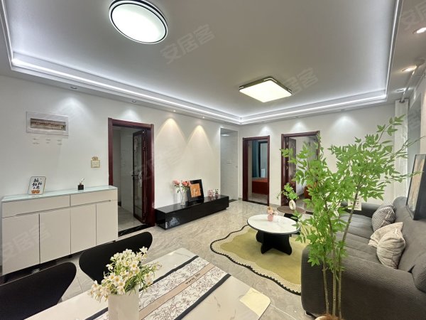 三号线地铁旁_磨店家园两室有衣帽间_拎包入住_安城管_财经旁
