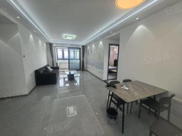 磨店三期_翰林苑精装修三房_家电齐全_拎包入住