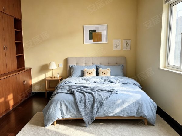 免费试住朝南主卧_实拍原图_家电齐全_近秋浦河路地铁