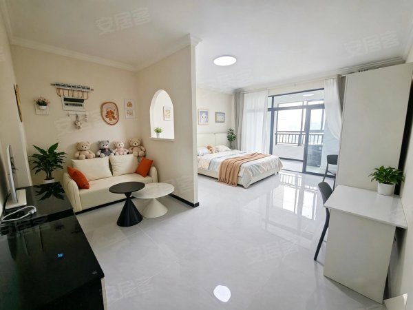 可短租月付）押一付一）全屋定制瓷砖）双地铁口_银泰_水街