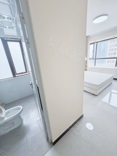 万达揽湖苑主卧独卫_有洗衣机近未来塔融创茂可短租可月付民水电
