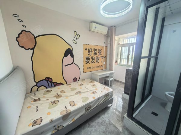 一个月起租_锦绣紫云花园_朝南小独卫价格便宜_适合一个人住