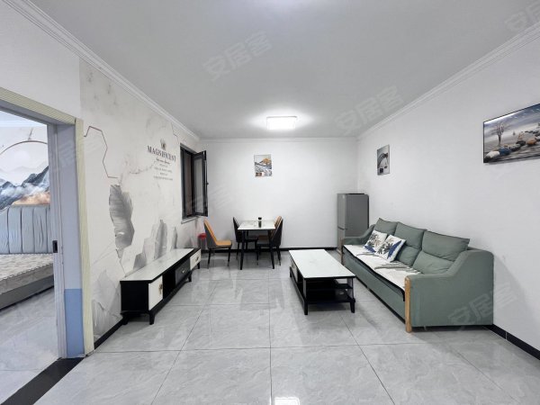 广乐家园精装两室_自住装修，住过人房间整洁____民水民电