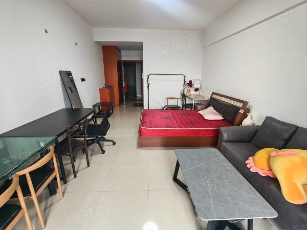 双岗万豪广场B座_精装1室家电齐全图片实拍看房方便