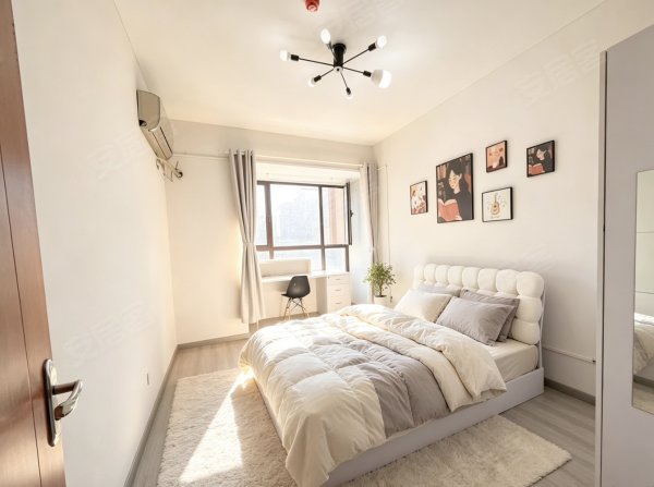 可短租！蓝鼎星河府！主卧朝南！~采光嘎嘎噶噶噶噶好！押一付一
