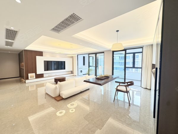 新上苏式园林建发郡和府1层1家大横厅住工作室直播全屋定制