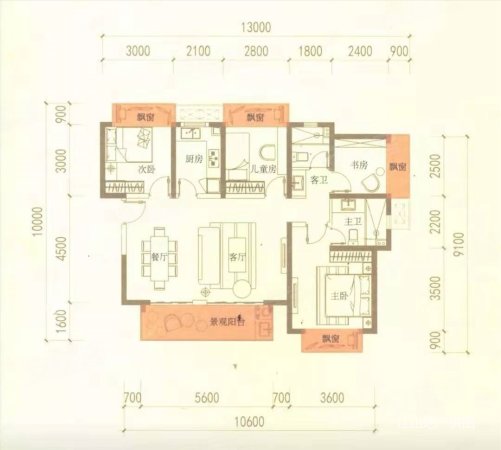 那黄体育中心光明城市大四房低于市场价5万送家私首付28万