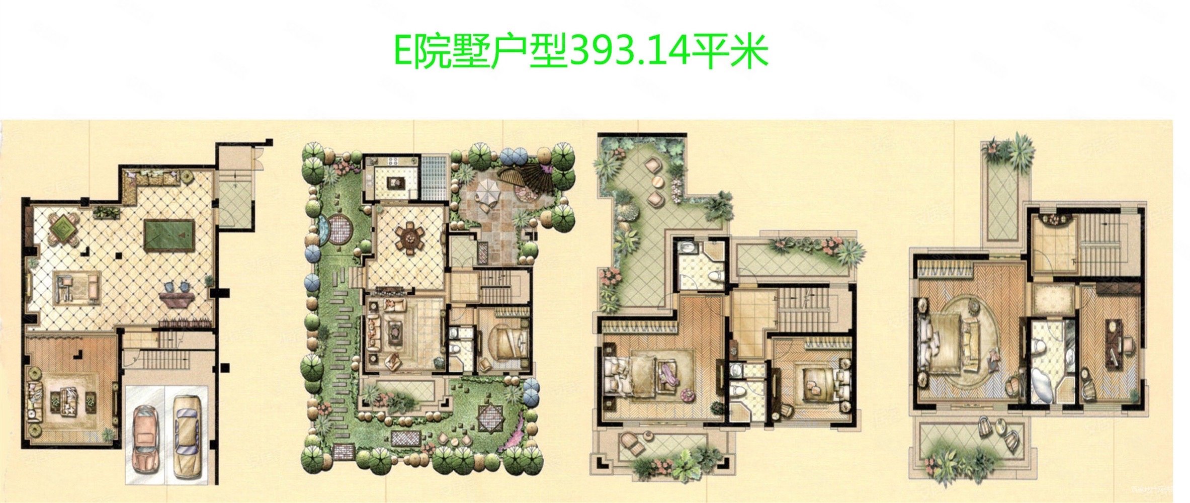 复地源墅合院别墅边套南户型看房提前联系