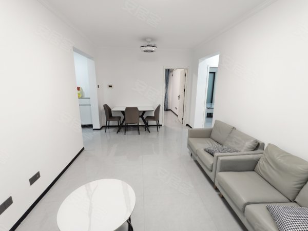滨湖润园_精装两室_业主自住装修_全屋定制瓷砖_合肥四中