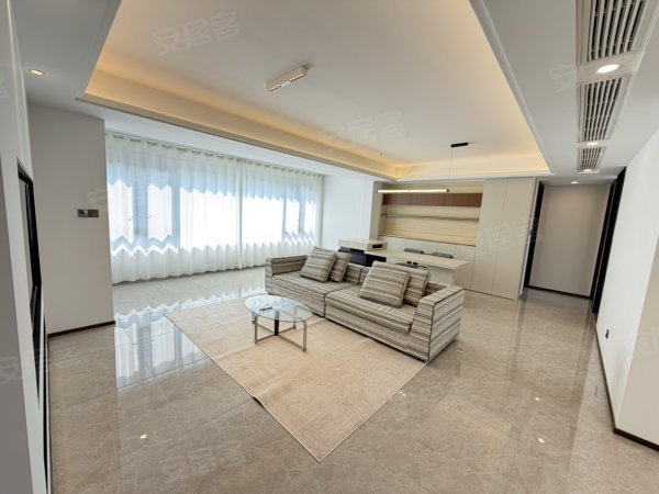 洋房大横厅_第一次出租_洗烘套组_地暖空调_拎包即住随时可看