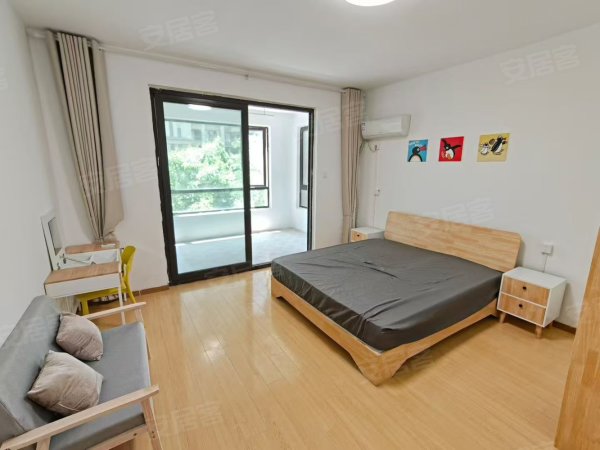 博物院地铁口_主卧大阳台_阳台有水_洗衣机_民用水电