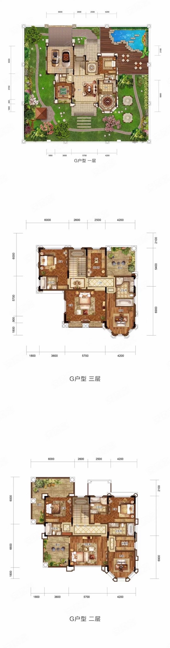 万科珠江东岸别墅送大花园和车位