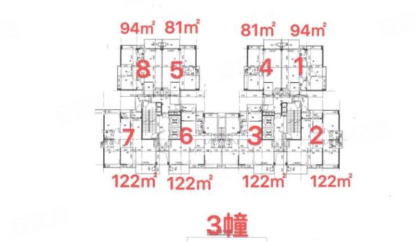南信金沙湾 可按揭!仅接受咨询 3房2厅 81~136平