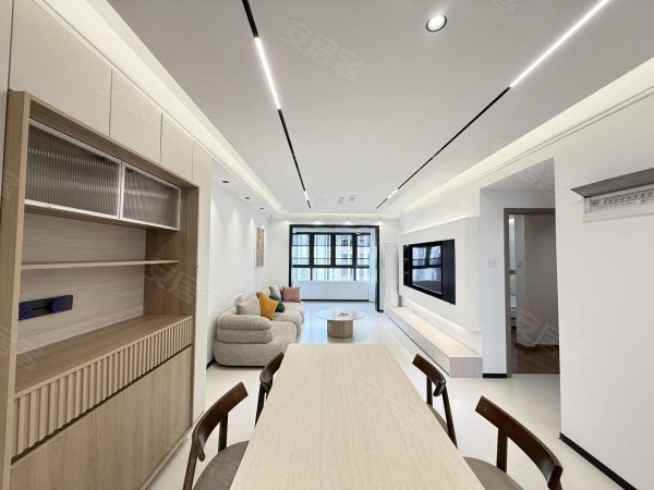 蜀山区_合肥西_二号线地铁_全屋定制_十里云庭精装两室