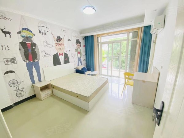 大学城次卧主卧都有_阳台采光好_独立洗衣机
