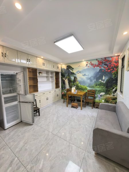 南岗惠园精装两室一厅_拎包入住龙湖天街_桂庄地铁口民用水电燃