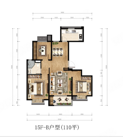 首付40万起 准现房住宅 高层 小高 洋房别墅,中建锦绣首府二手房,132